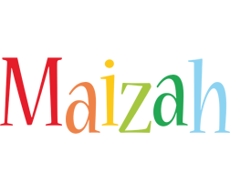 Maizah birthday logo