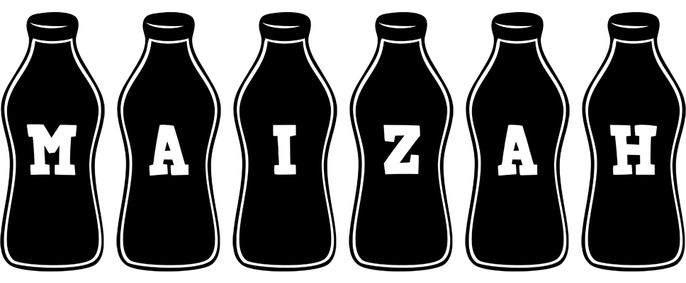 Maizah bottle logo