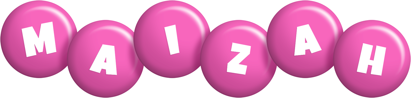 Maizah candy-pink logo