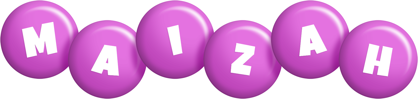 Maizah candy-purple logo