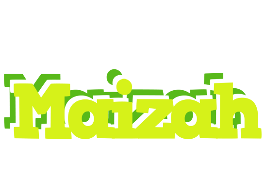Maizah citrus logo