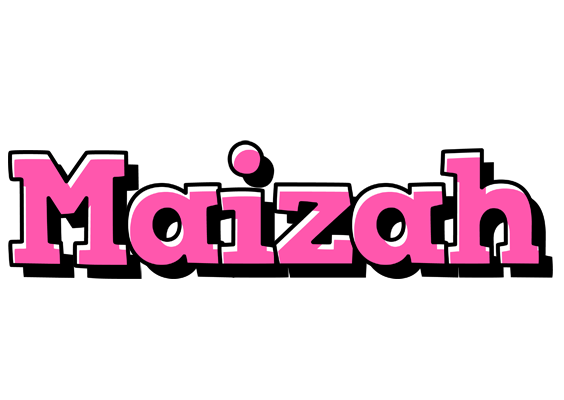 Maizah girlish logo