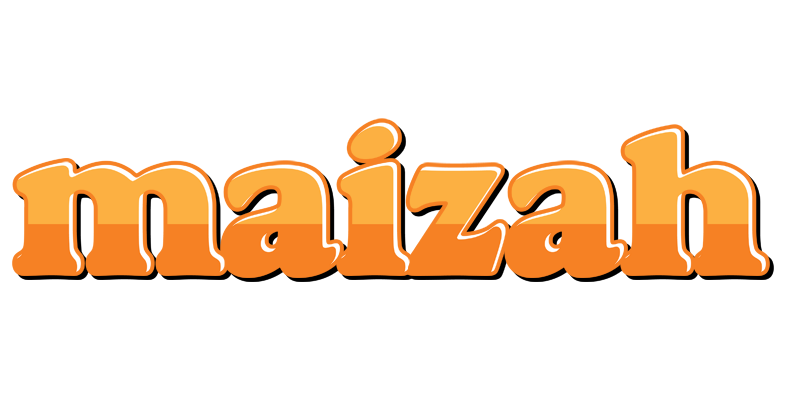 Maizah orange logo