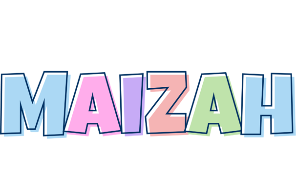 Maizah pastel logo