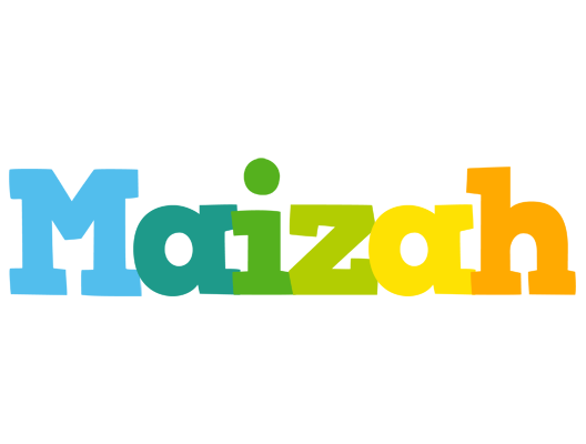 Maizah rainbows logo