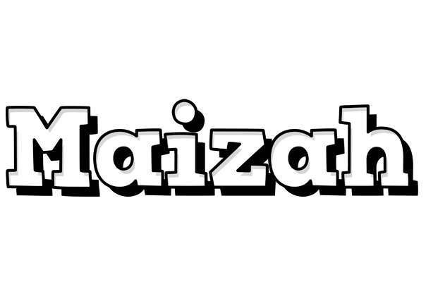 Maizah snowing logo