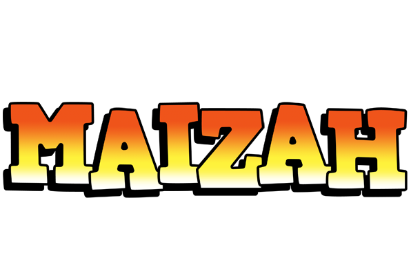 Maizah sunset logo
