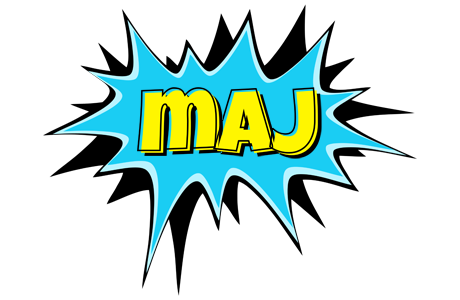 Maj amazing logo