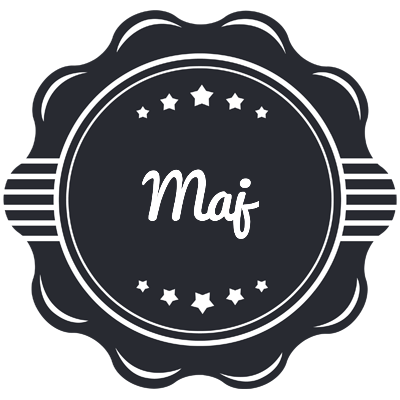 Maj badge logo