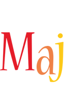 Maj birthday logo