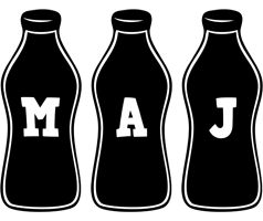 Maj bottle logo