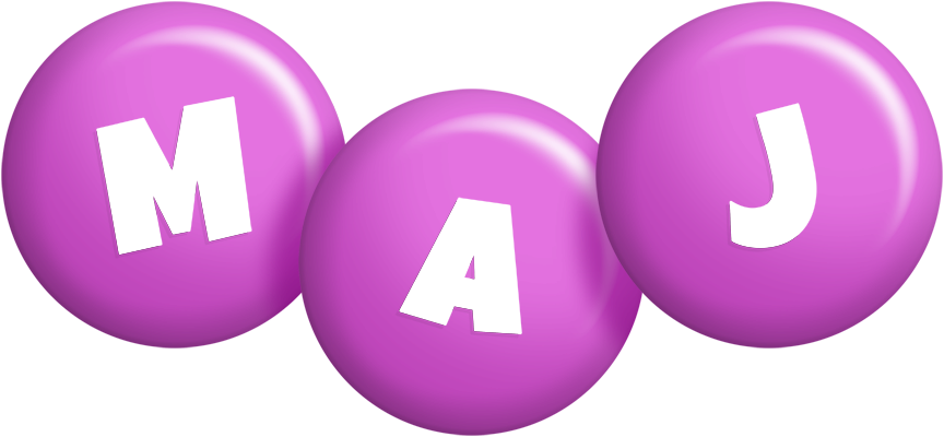 Maj candy-purple logo