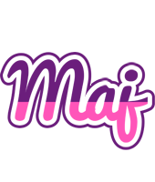 Maj cheerful logo