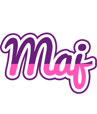 Maj cheerful logo