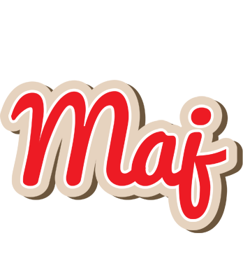 Maj chocolate logo