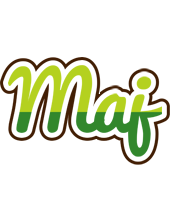 Maj golfing logo