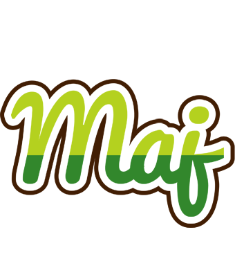 Maj golfing logo