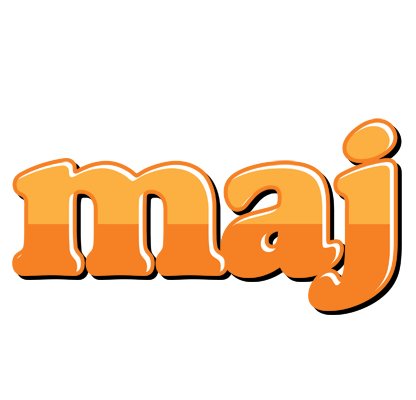 Maj orange logo