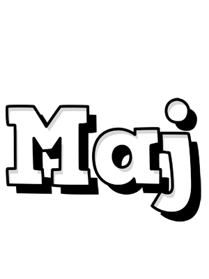 Maj snowing logo