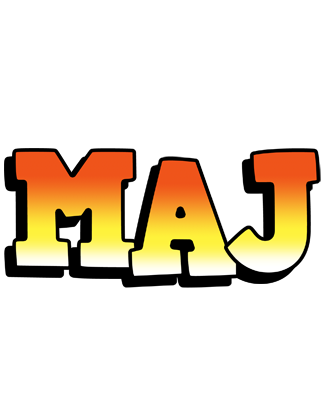 Maj sunset logo