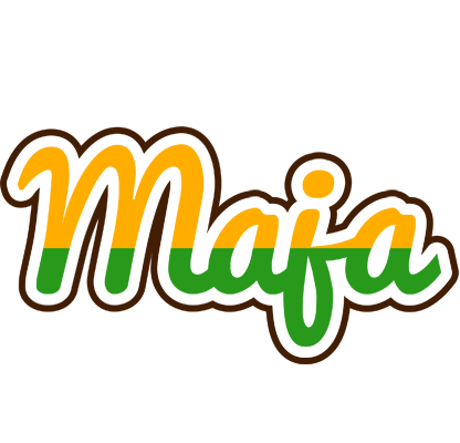 Maja banana logo