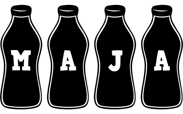 Maja bottle logo