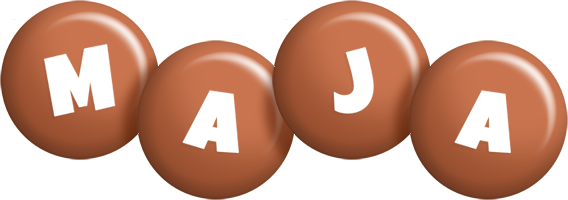 Maja candy-brown logo