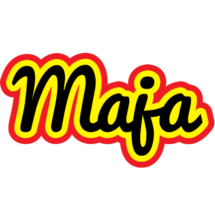 Maja flaming logo