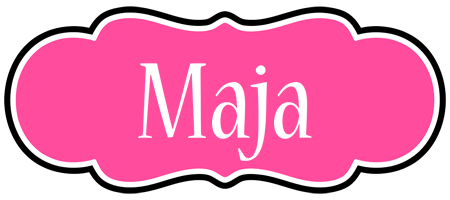 Maja invitation logo