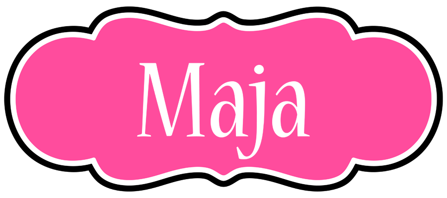 Maja invitation logo