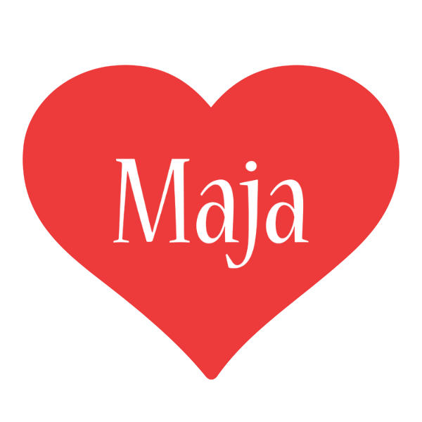 Maja love logo