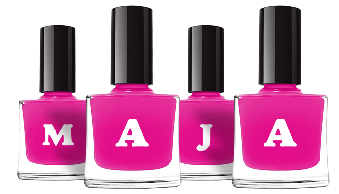 Maja nails logo