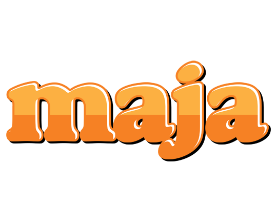 Maja orange logo
