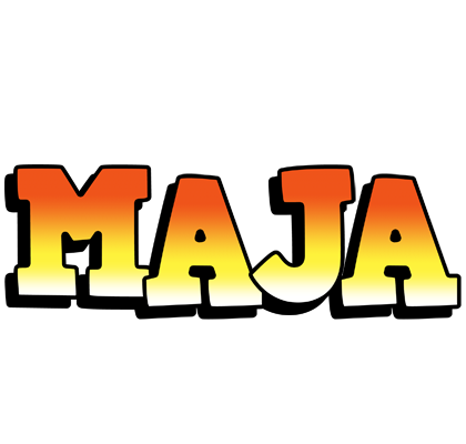 Maja sunset logo