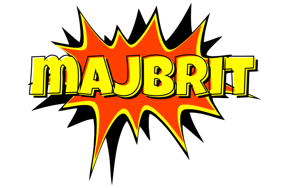 Majbrit bazinga logo