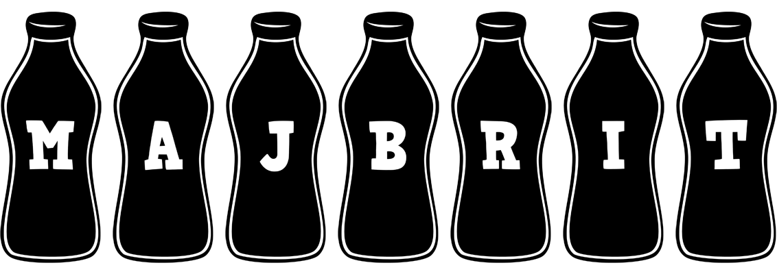 Majbrit bottle logo