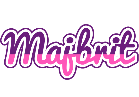 Majbrit cheerful logo