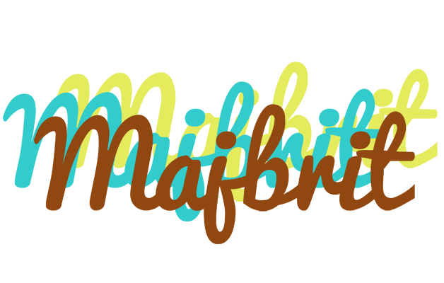 Majbrit cupcake logo
