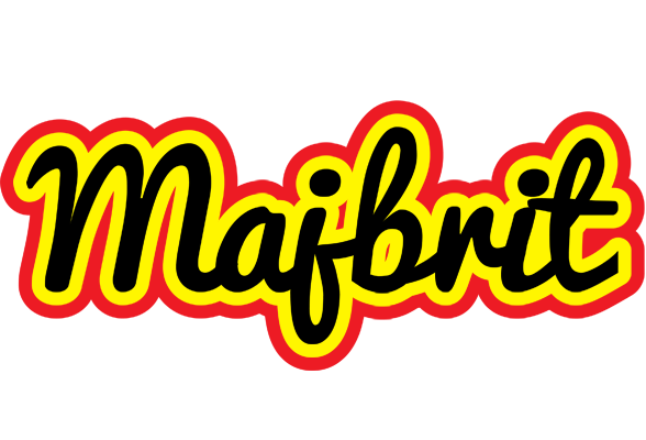 Majbrit flaming logo
