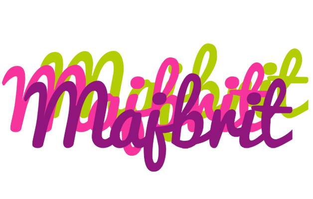 Majbrit flowers logo