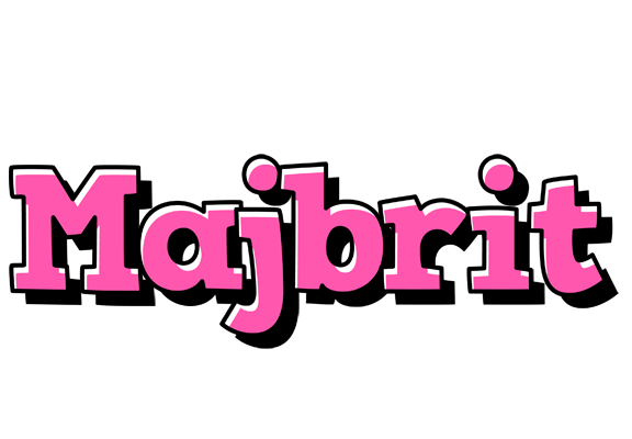 Majbrit girlish logo
