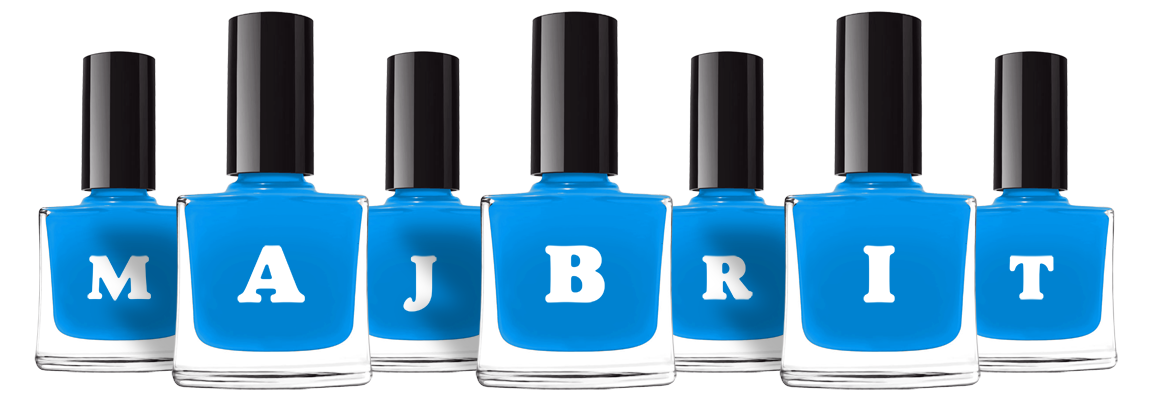 Majbrit glossy logo