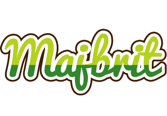 Majbrit golfing logo