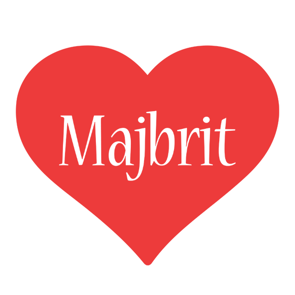 Majbrit love logo