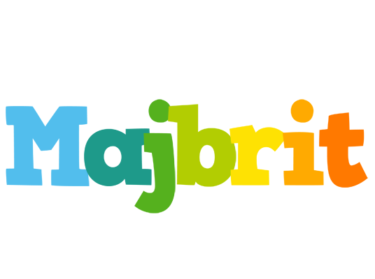 Majbrit rainbows logo
