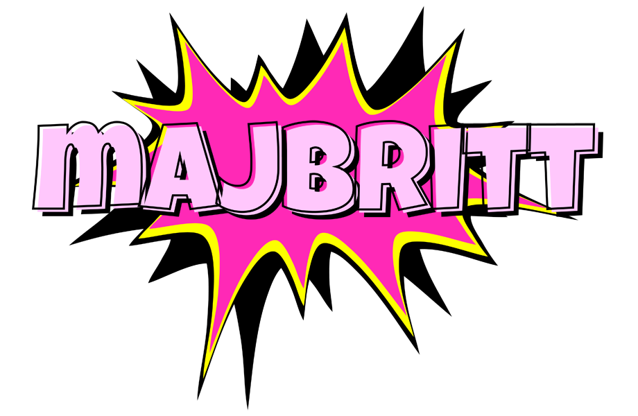 Majbritt badabing logo