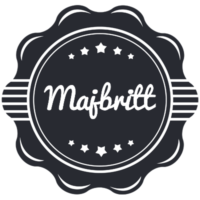 Majbritt badge logo