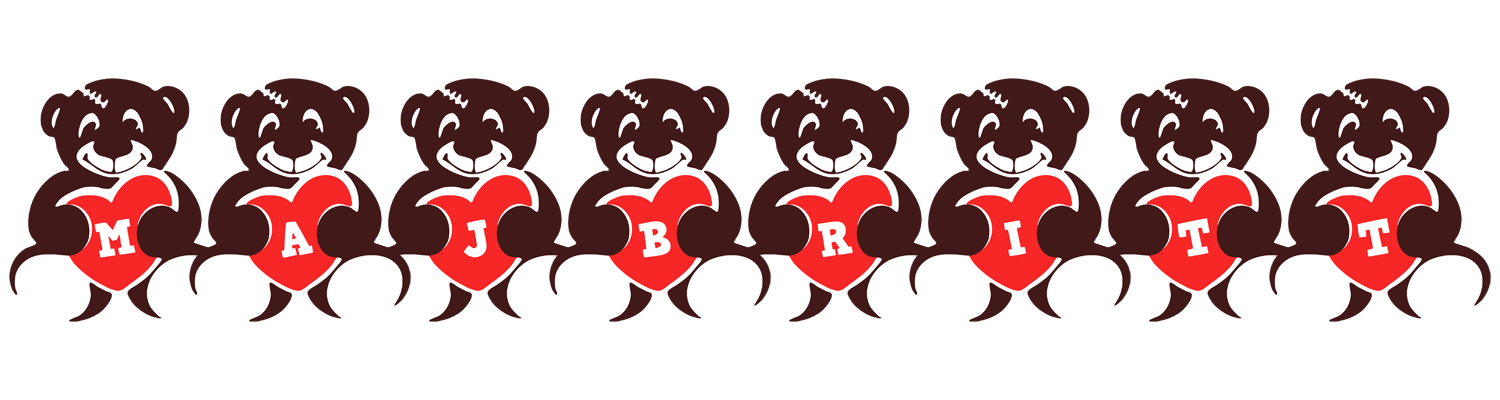 Majbritt bear logo