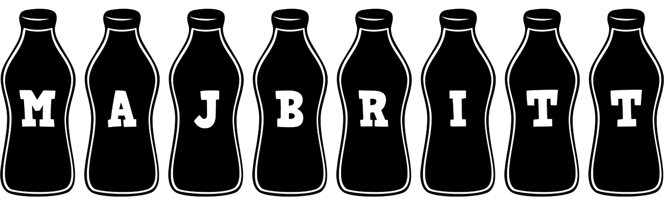 Majbritt bottle logo