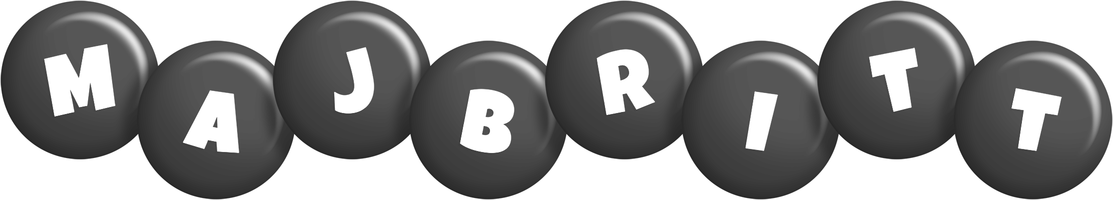 Majbritt candy-black logo